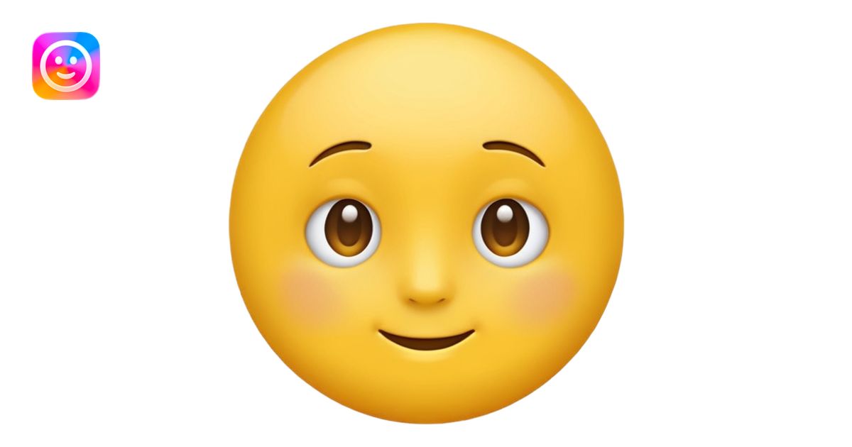 Emoji, yellow round neutral face emoji | AI Emoji Generator