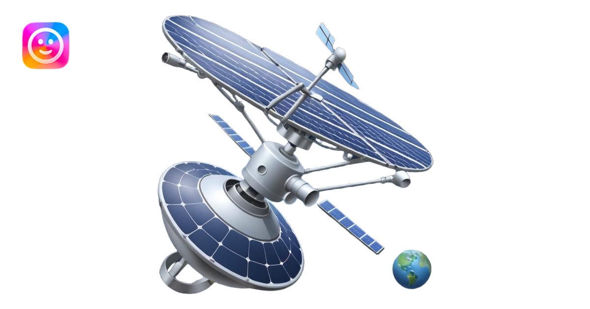 GPS-satellite system emoji | AI Emoji Generator