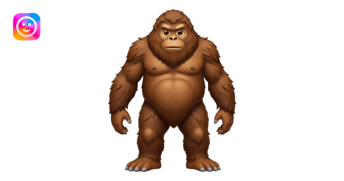 bigfoot-emoji-ai-emoji-generator