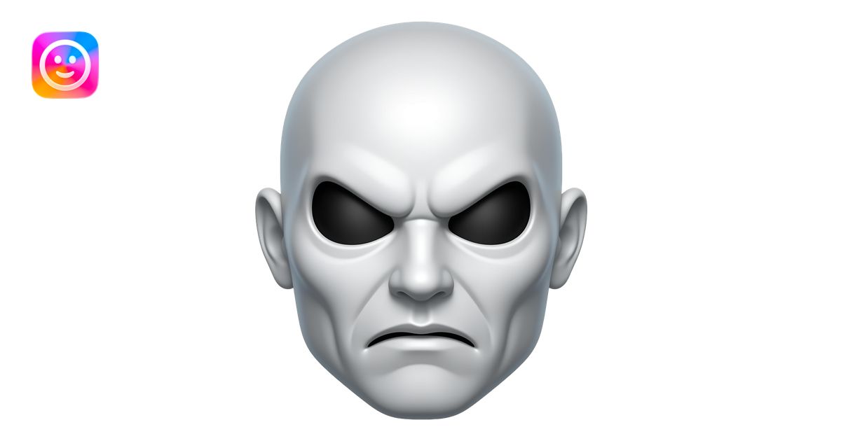 danger face emoji | AI Emoji Generator
