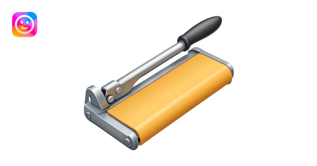 Rolling cutter emoji | AI Emoji Generator