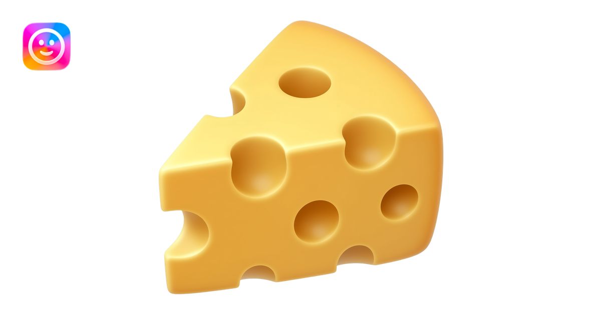 simply cheese emoji | AI Emoji Generator