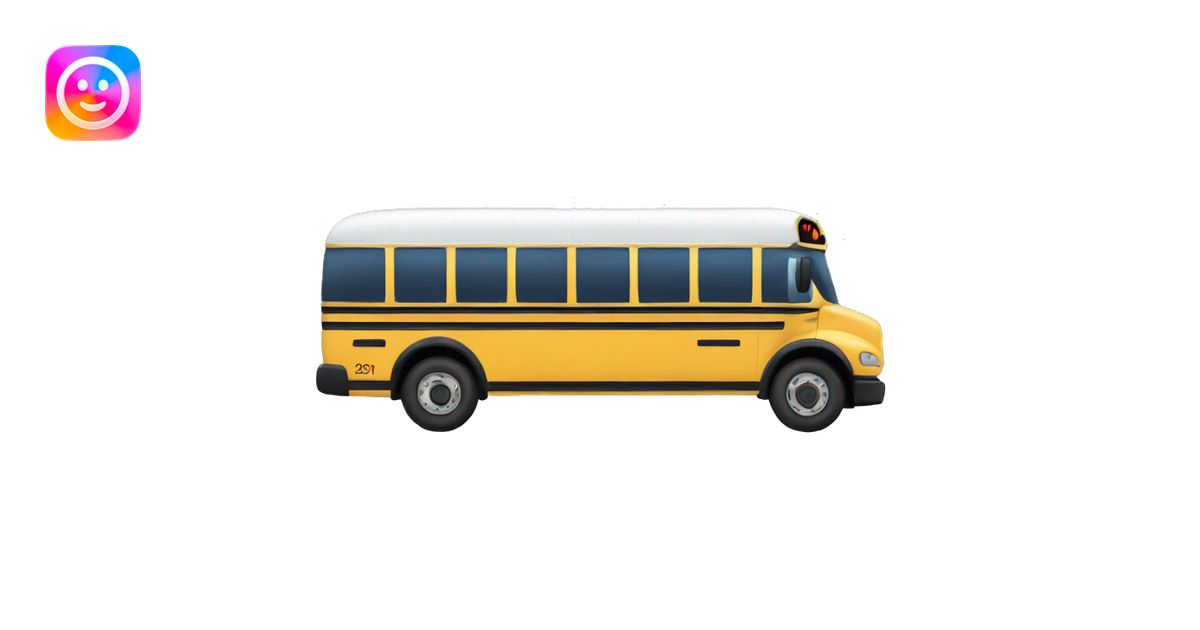 Bus emoji | AI Emoji Generator