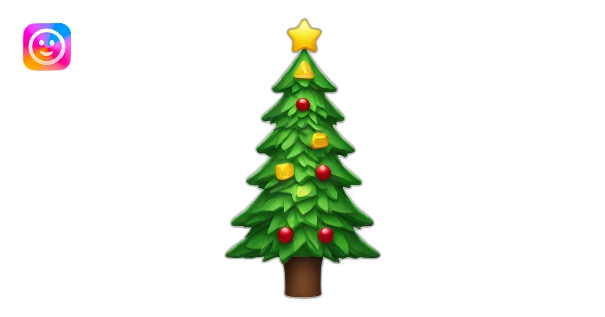 PlayStation Christmas tree emoji | AI Emoji Generator