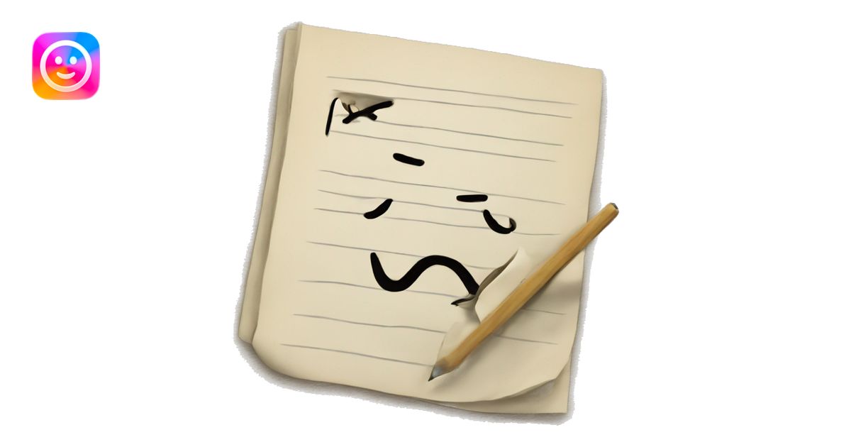 notes emoji with outl emoji | AI Emoji Generator