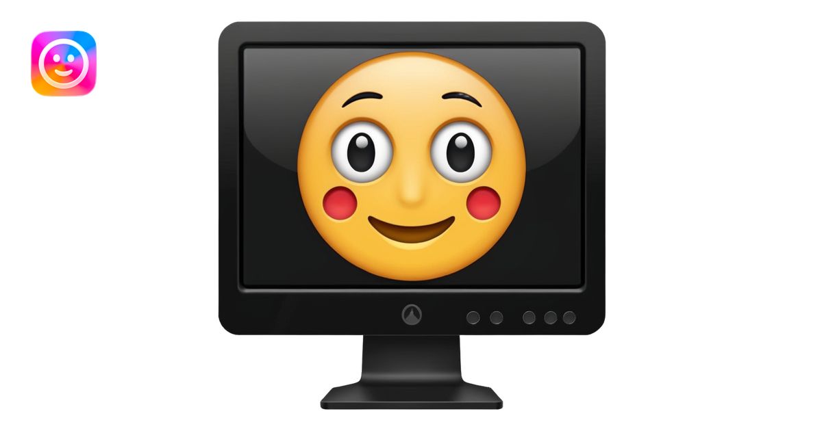 monitor emoji | AI Emoji Generator