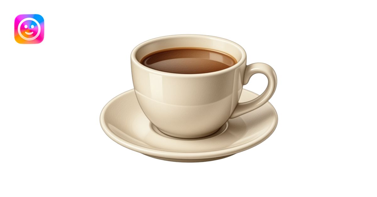 Hand‑drawn coffee cup in colored pencils: earthy palette with subtle ...
