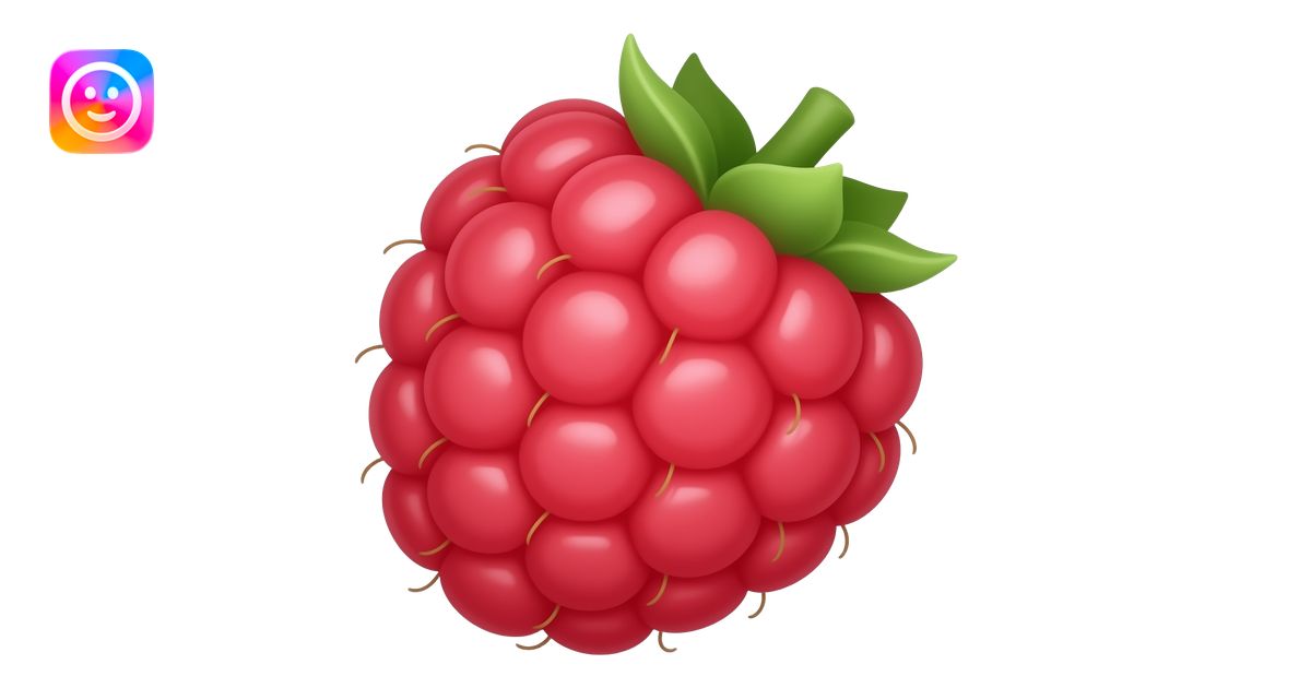 raspberry emoji | AI Emoji Generator