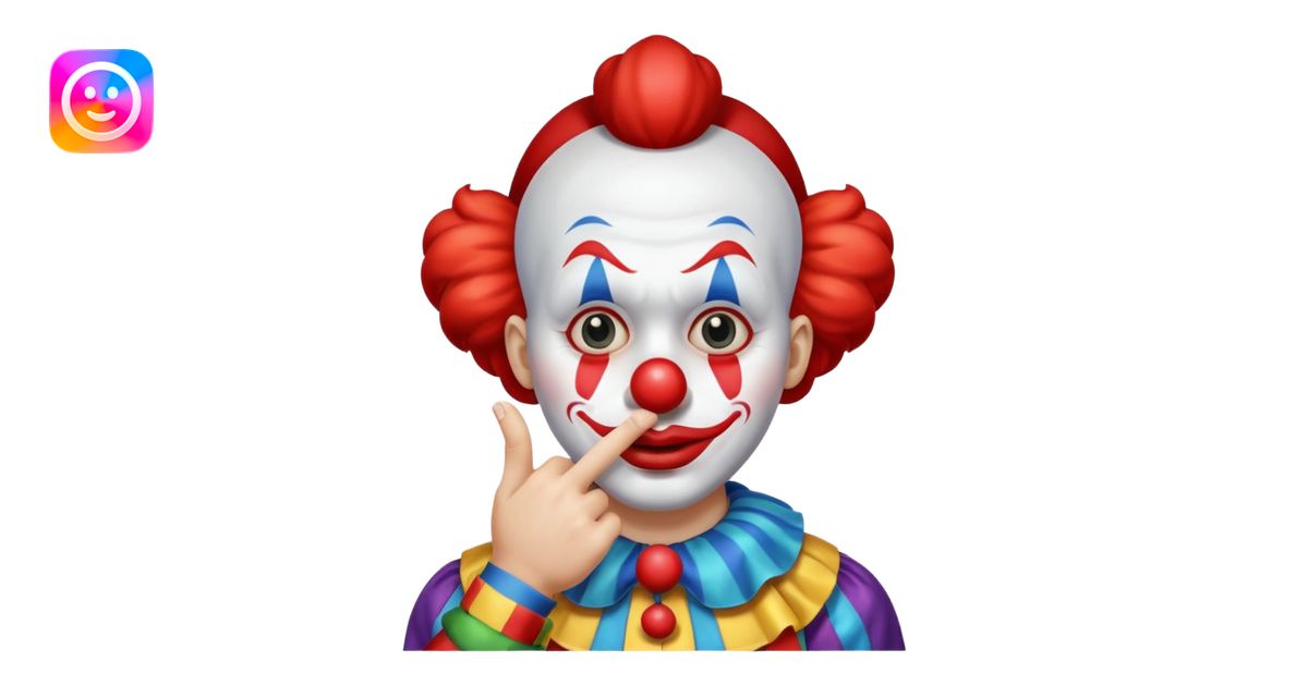 🤡🤫 emoji | AI Emoji Generator