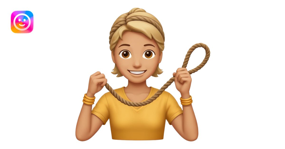 emoji person pulling a rope emoji | AI Emoji Generator