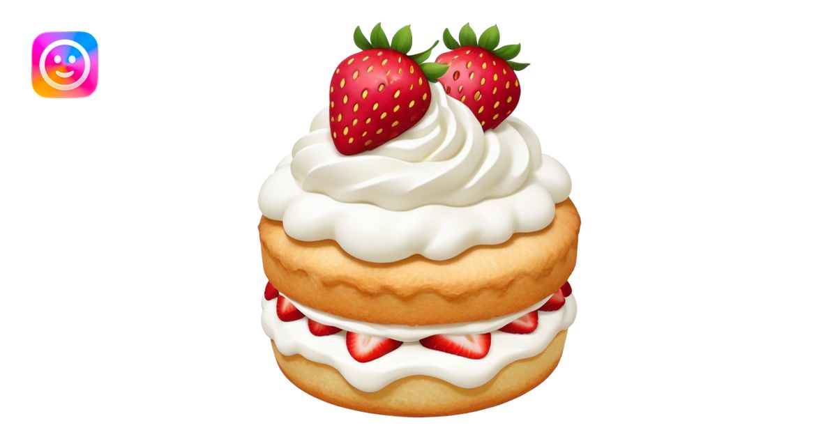 strawberry shortcake emoji | AI Emoji Generator