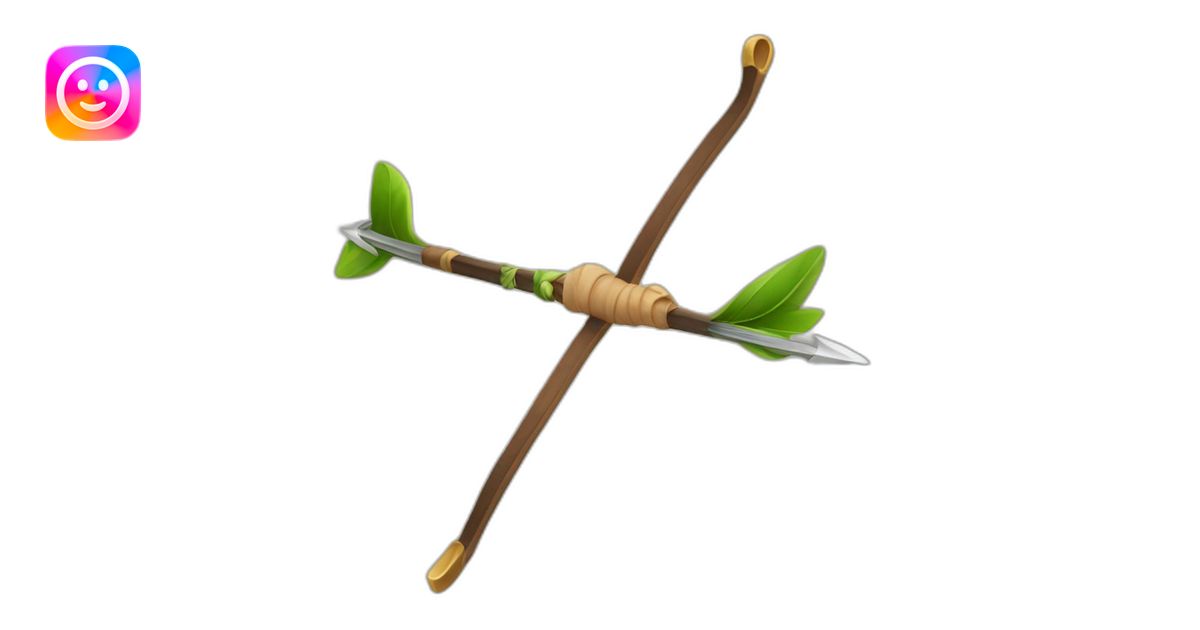 bow and arrow emoji | AI Emoji Generator