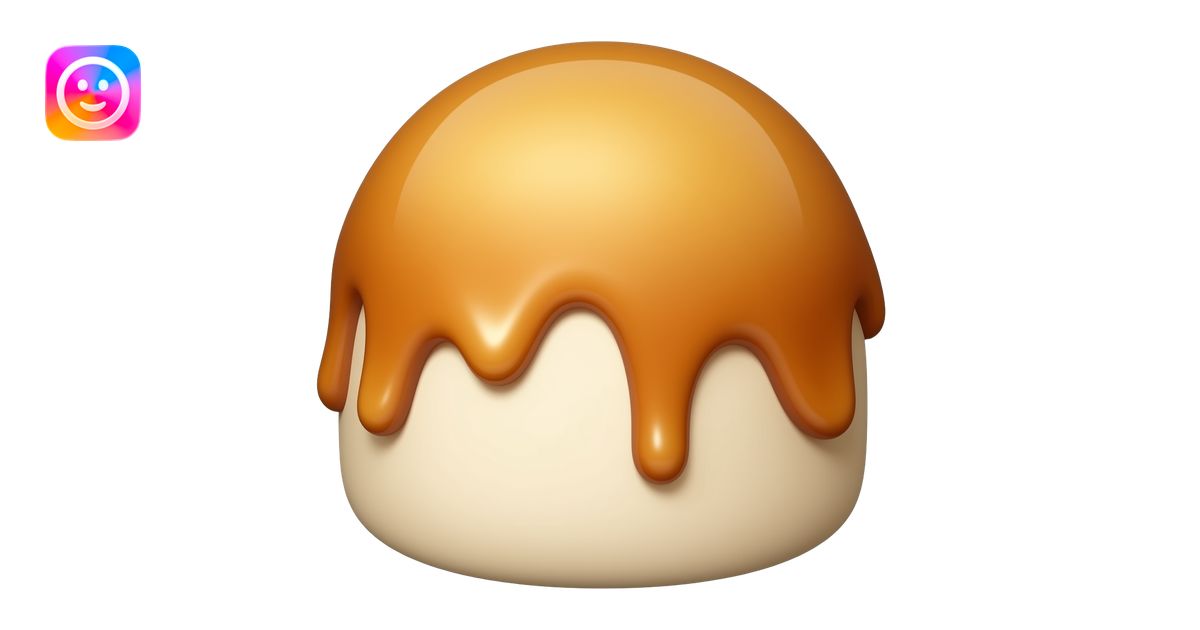 caramel glaze emoji | AI Emoji Generator