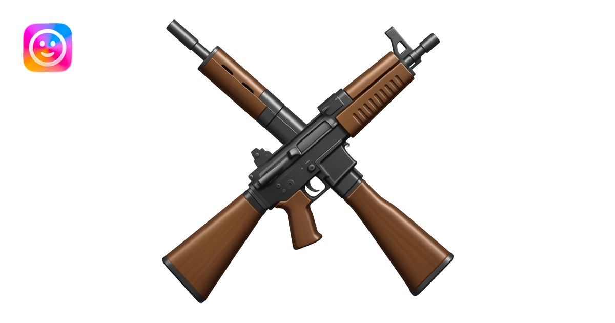 Thompson M1 (Thompson submachine gun) emoji | AI Emoji Generator
