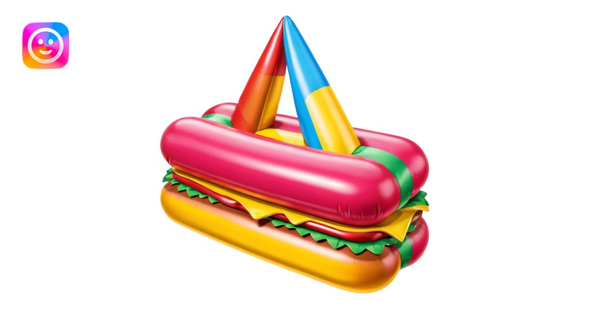 paris SPAM meat jeff koons style inflatable sculpture art painting ...