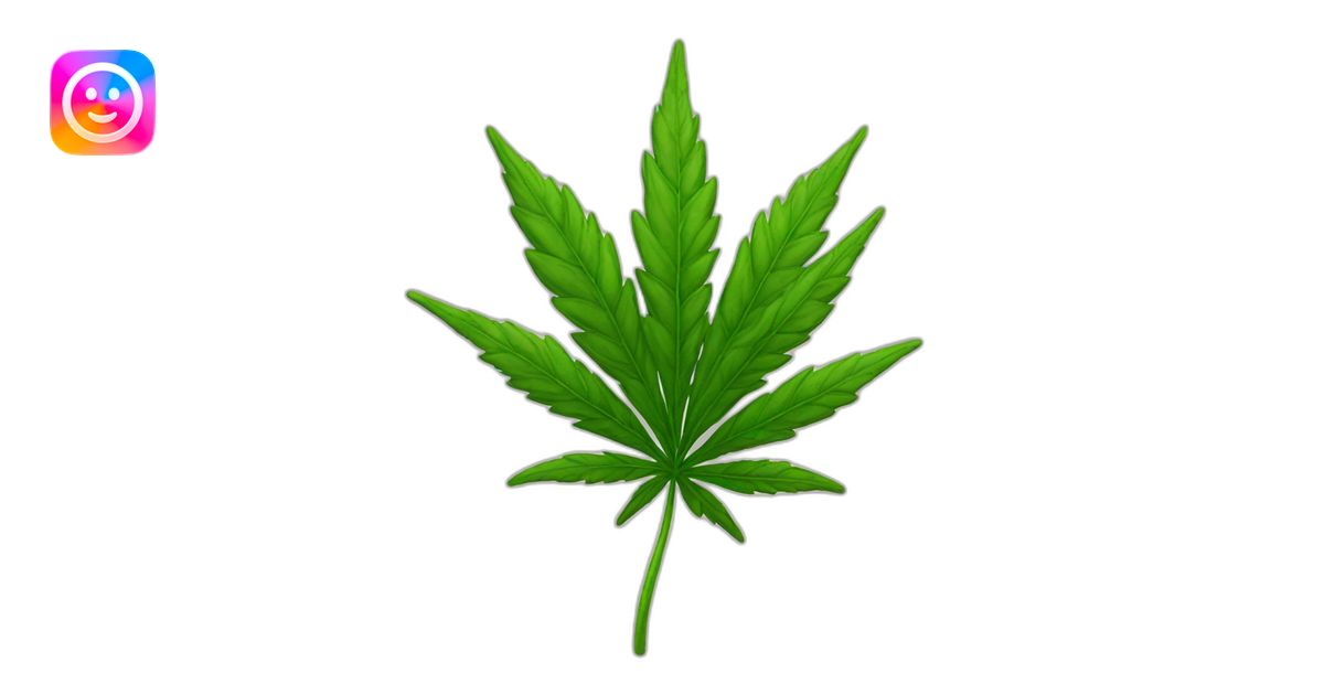 weed emoji | AI Emoji Generator