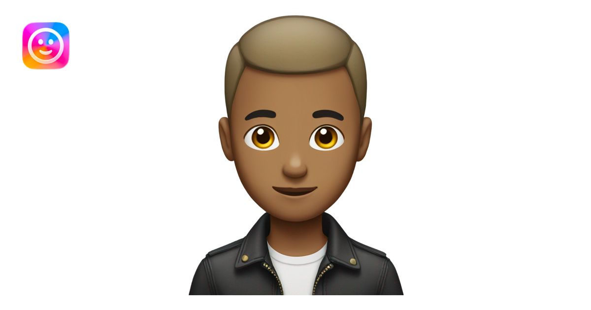 Boy with buzz cut emoji | AI Emoji Generator
