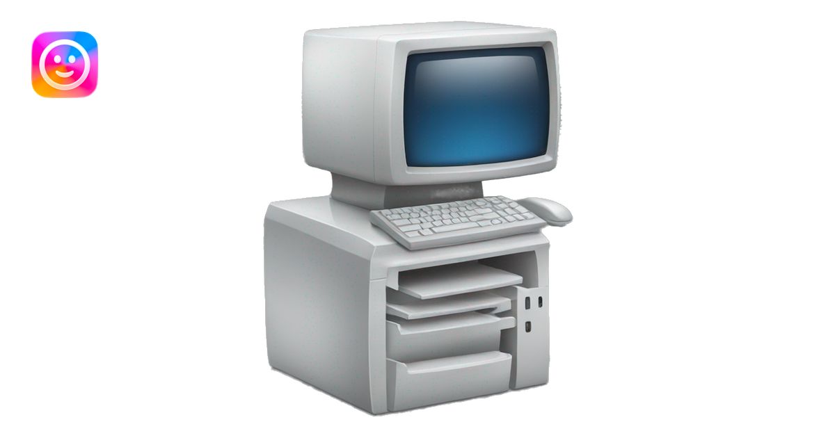 desktop computer emoji | AI Emoji Generator