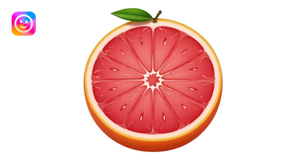 grapefruit emoji | AI Emoji Generator