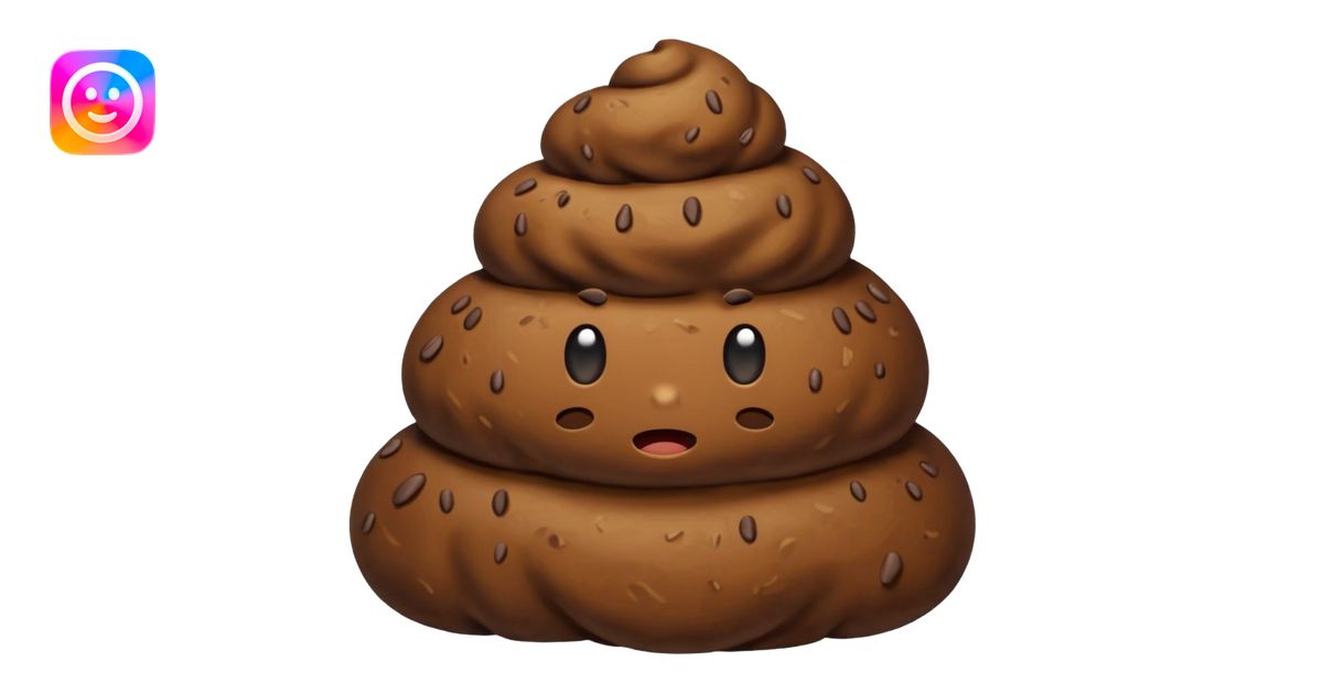 Poop emoji | AI Emoji Generator