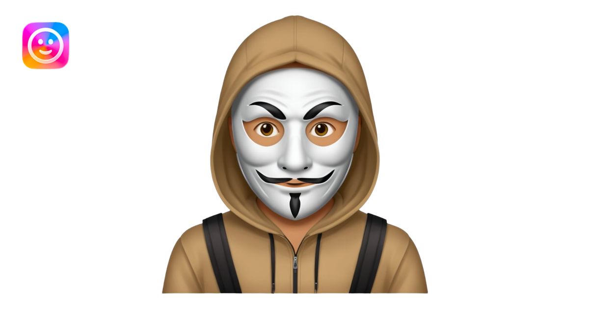 Hacker fsociety emoji | AI Emoji Generator