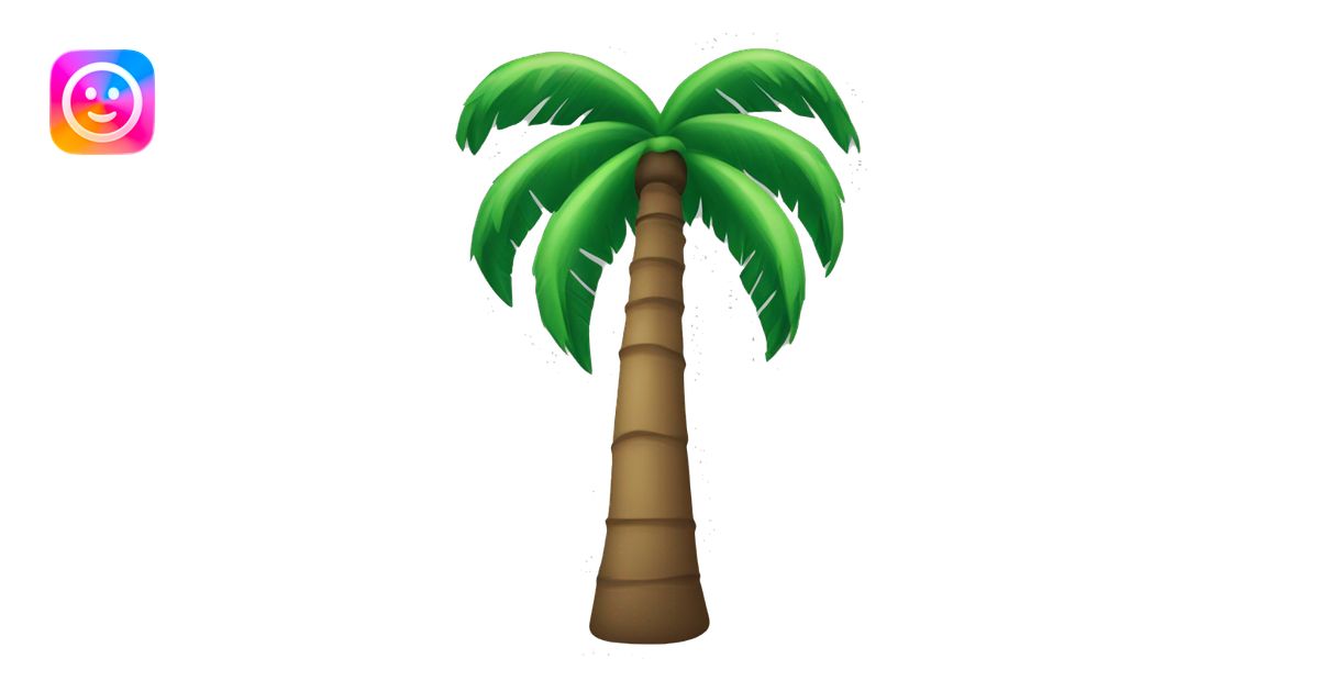 Palm tree emoji | AI Emoji Generator