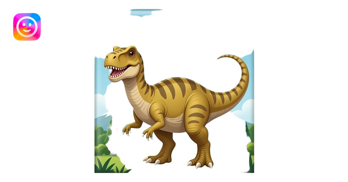dinosaur magazine emoji | AI Emoji Generator