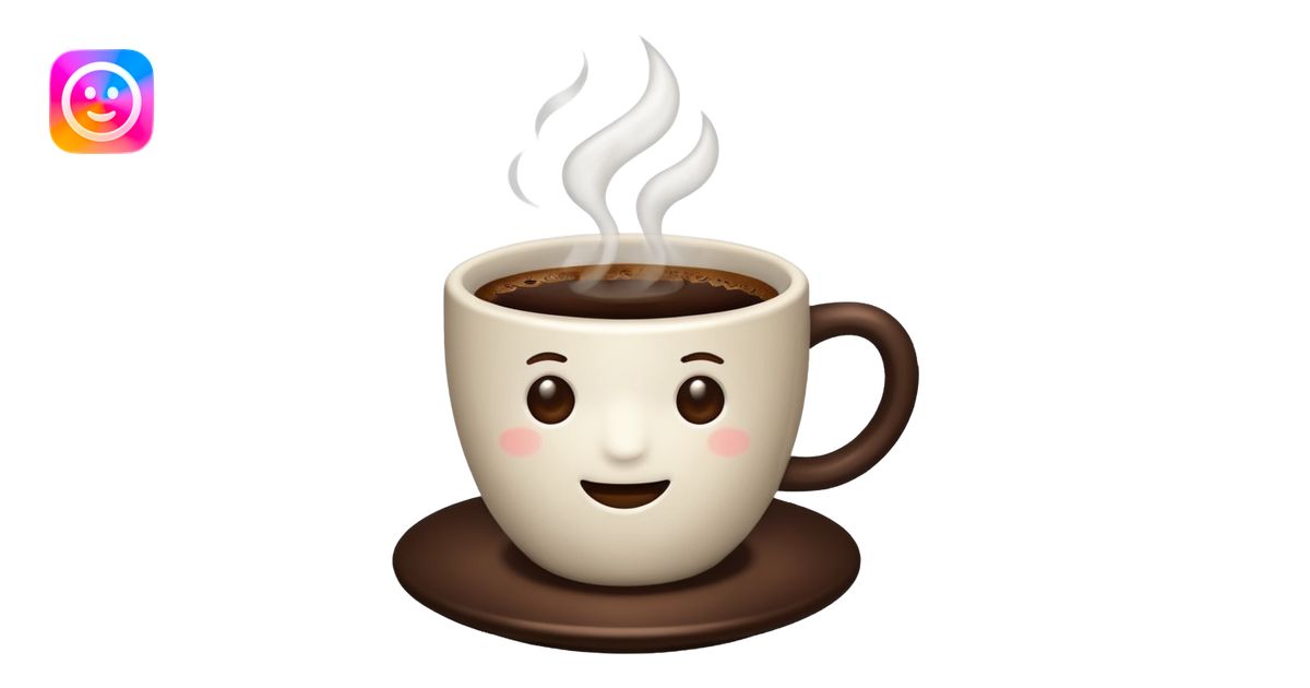 Caffe emoji | AI Emoji Generator