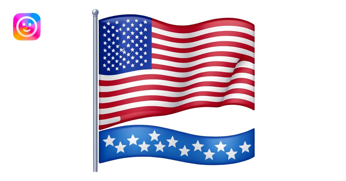 usa flag emoji | AI Emoji Generator