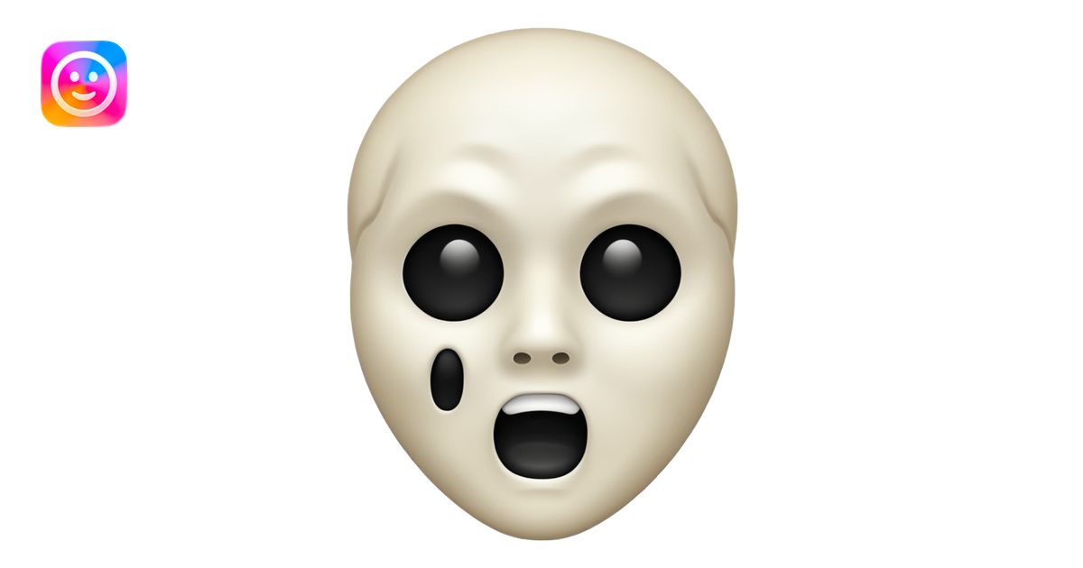 ghostface emoji emoji | AI Emoji Generator