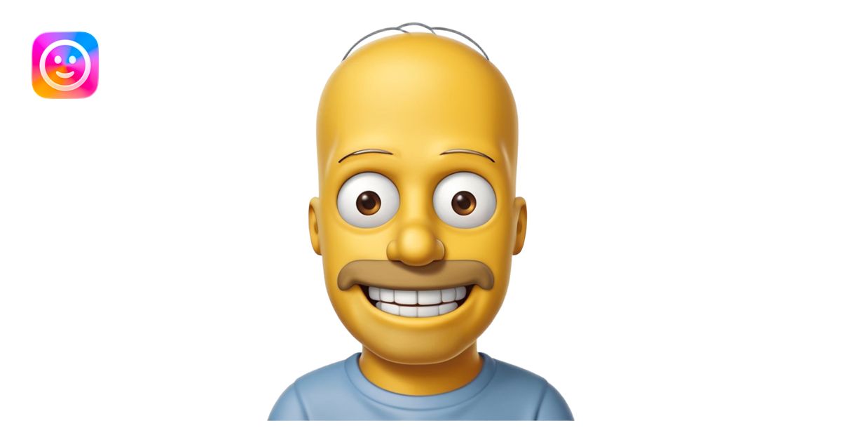 Homer simpson emoji | AI Emoji Generator