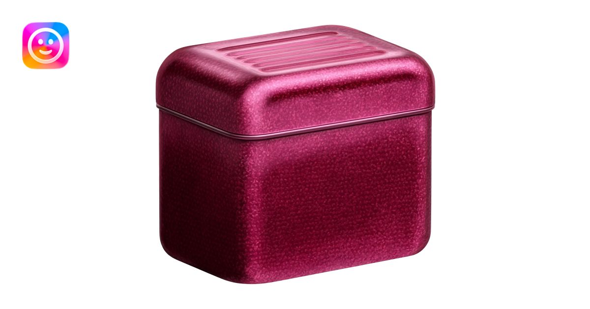 make a ammo box/case but with ruby textures emoji | AI Emoji Generator