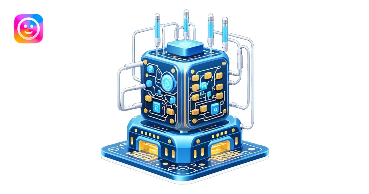 Machine learning model architecture emoji | AI Emoji Generator