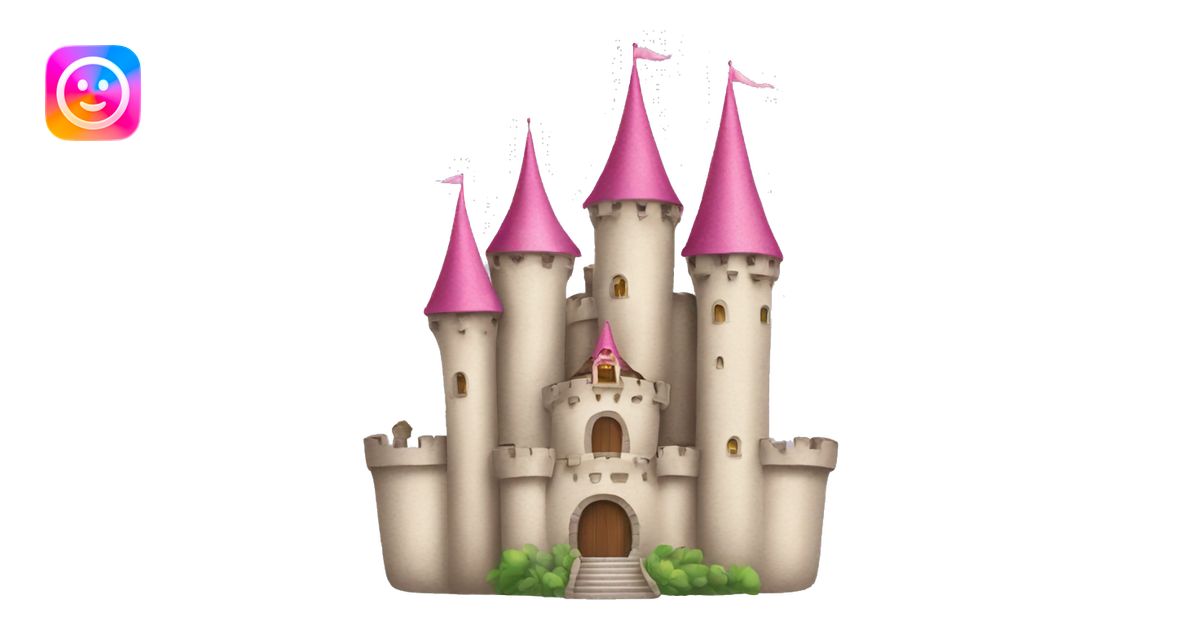 princess castle emoji | AI Emoji Generator