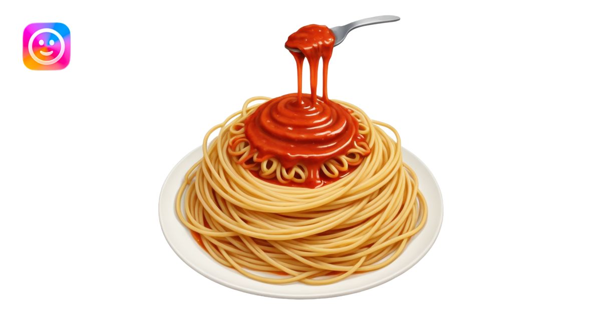 pasta swirl of spaghetti all'assasina, no fork, sauce mixed into the ...