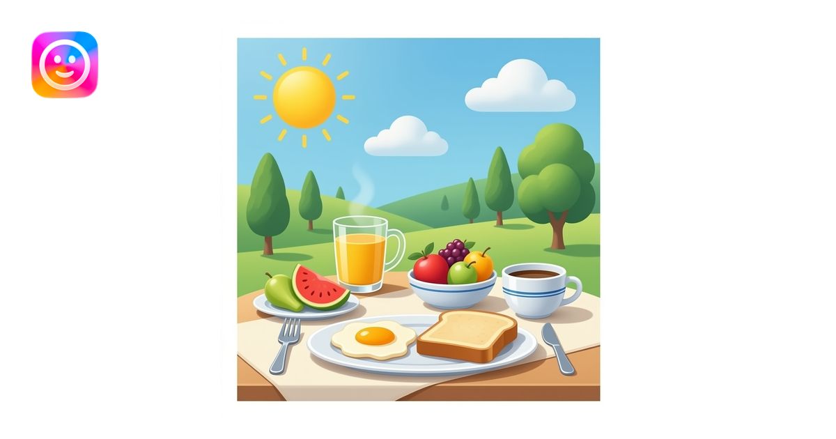 Breakfast emoji | AI Emoji Generator