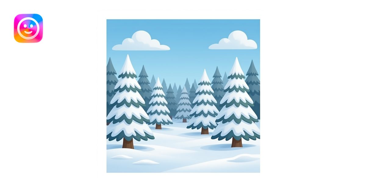 Snow emoji | AI Emoji Generator