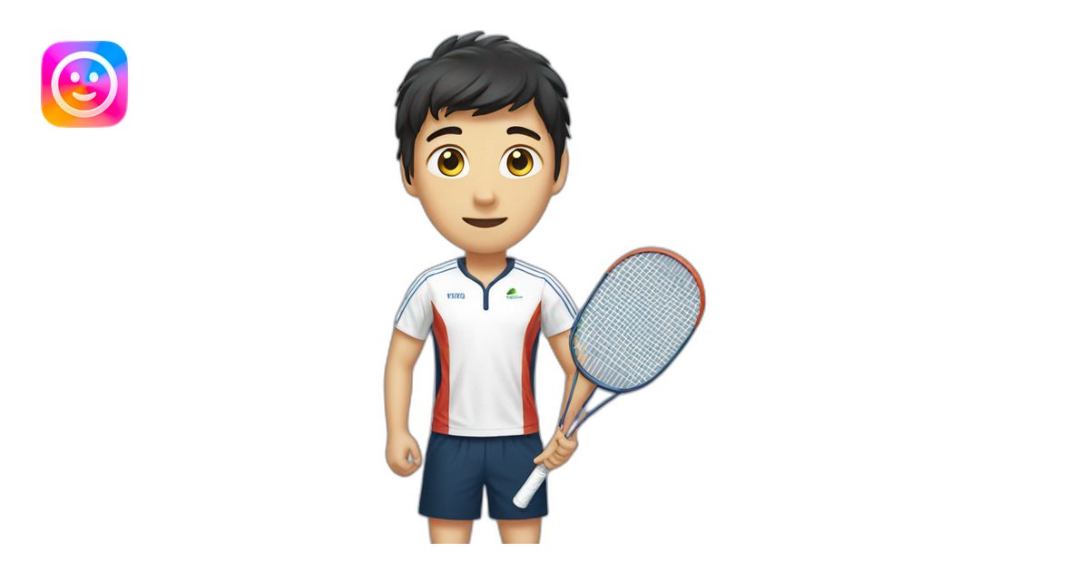 Badminton emoji | AI Emoji Generator