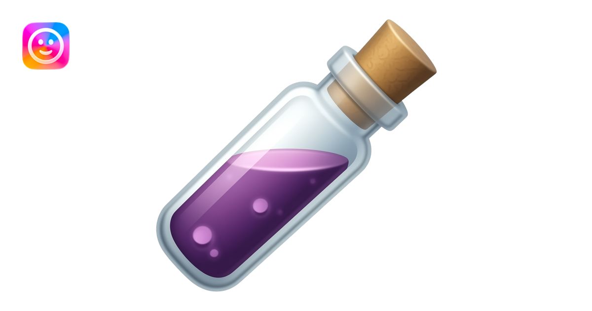 tube shaped potion emoji | AI Emoji Generator