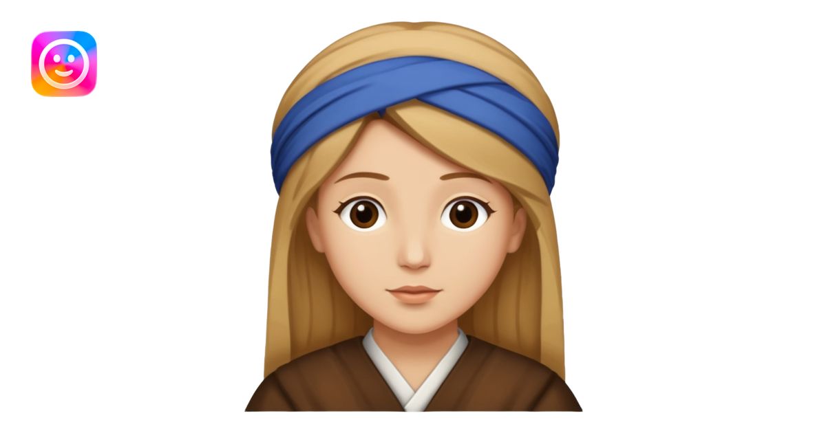 Rumi from K-pop demon hunters brown and blonde hair emoji | AI Emoji ...