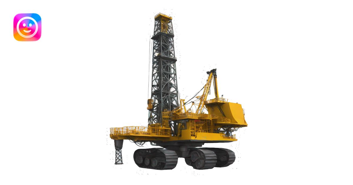Drilling rig emoji | AI Emoji Generator