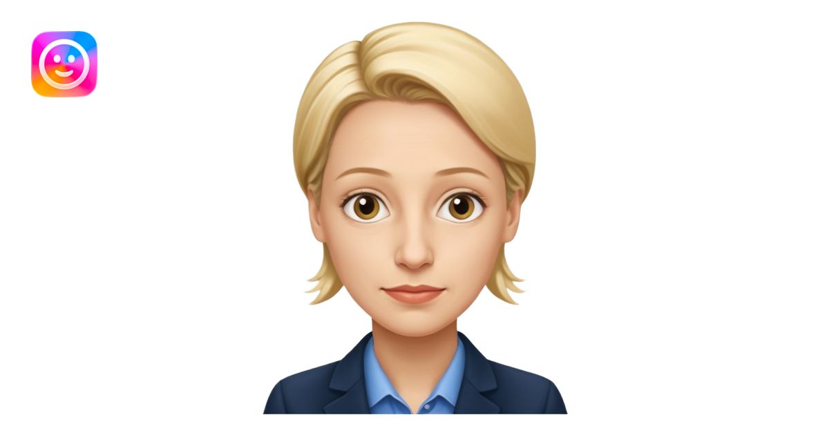 German politician Alice Weidel in a super realistic style emoji | AI ...