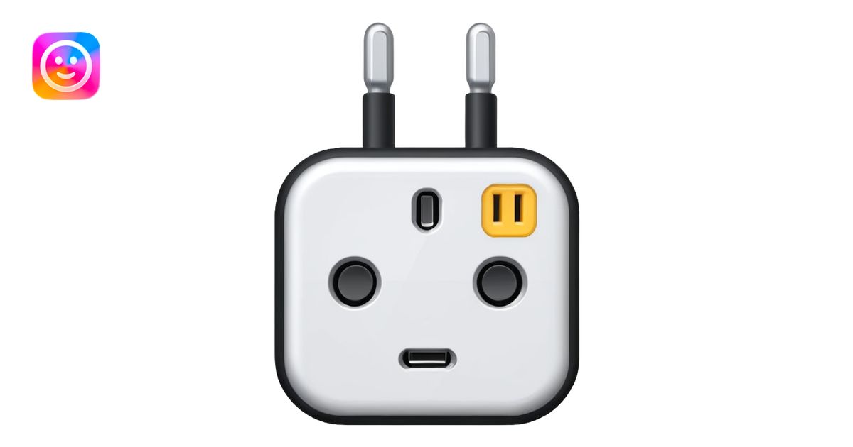 electric plug emoji | AI Emoji Generator