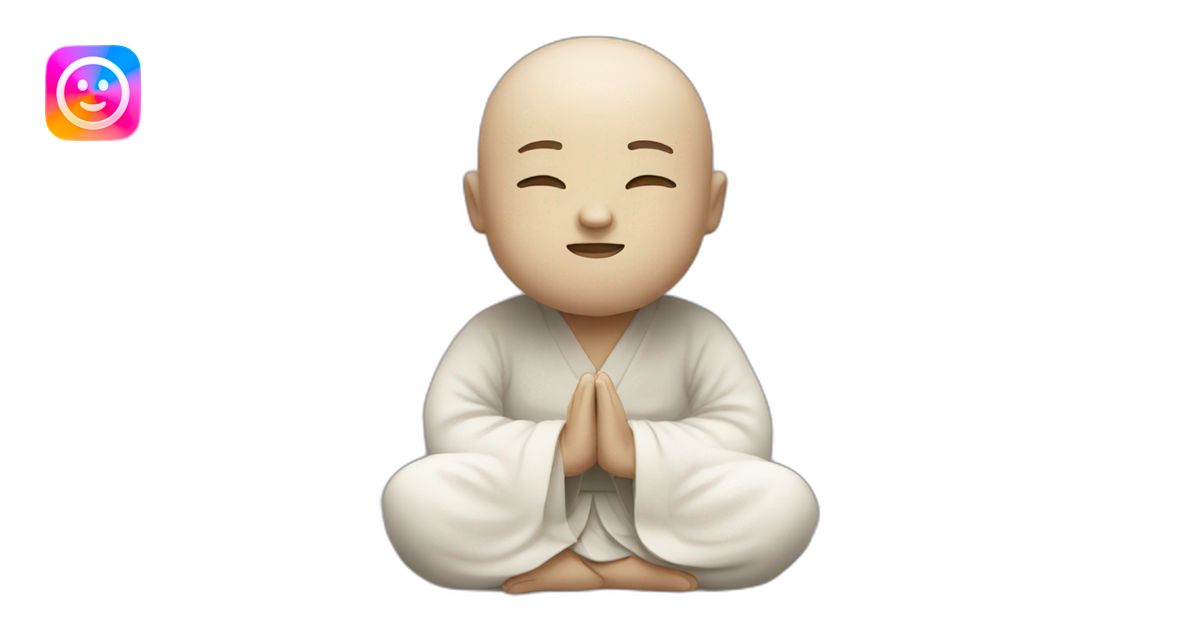 zen emoji | AI Emoji Generator