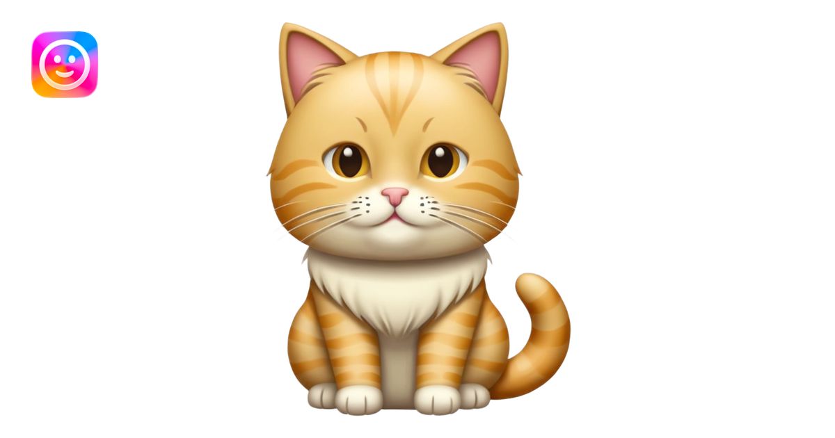 Me puedes dar un gato con una peluca despeinada rubia emoji | AI Emoji ...