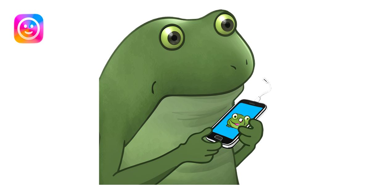 scrolling on spam phone meme | AI Emoji Generator