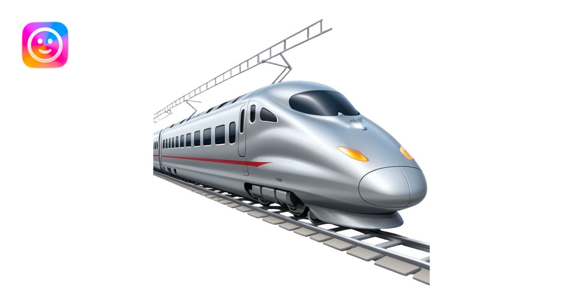 bullet train emoji | AI Emoji Generator