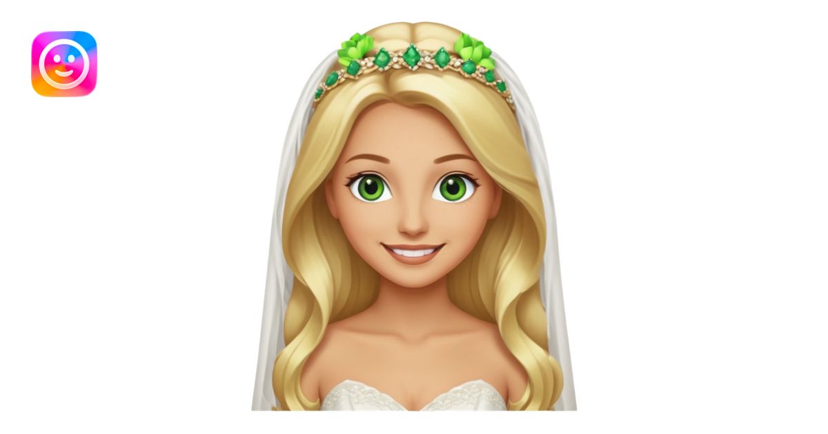 Fille cheuveux blond longt yeux vert maquiller robe de mariage Métisse ...