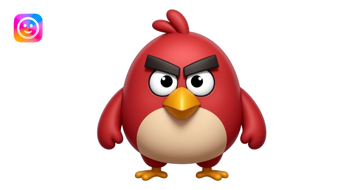 angry bird emoji | AI Emoji Generator