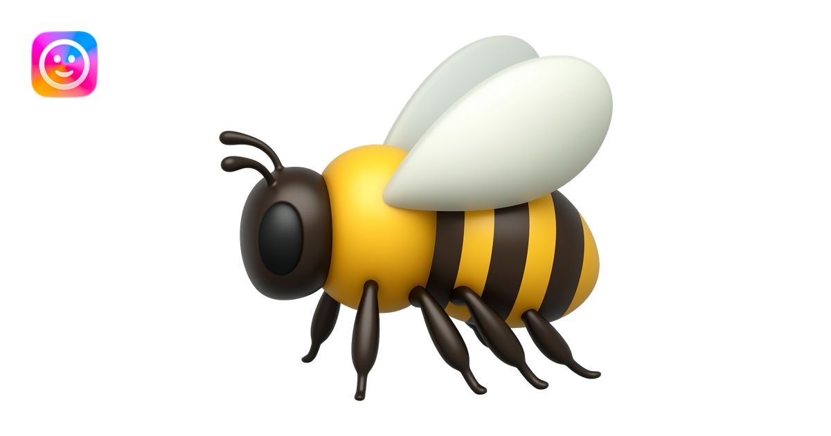 ceramic bee emoji | AI Emoji Generator